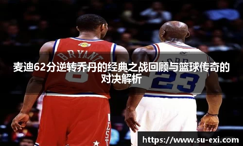 麦迪62分逆转乔丹的经典之战回顾与篮球传奇的对决解析